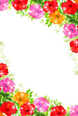 ハイビスカス　花　夏　背景