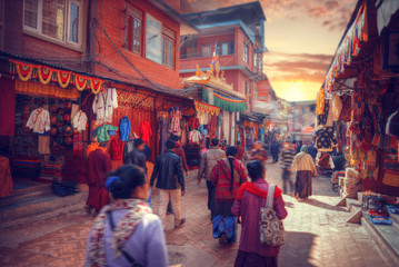 streets of Kathmandu