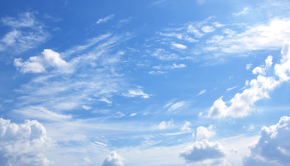 Fototapeta premium Sky fresh air nature abstract background