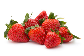 Strawberry isolated on white background. Fresh berry.