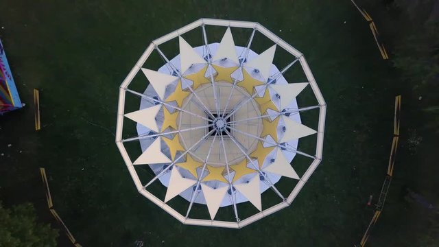 Big Carousel aerial view