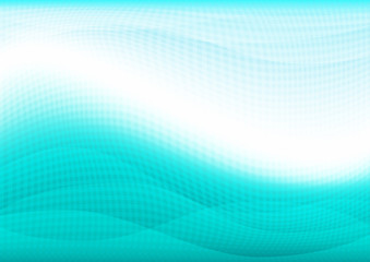 Abstract blue background with a curved lines