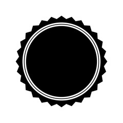 seal stamp icon over white background. vector illustration