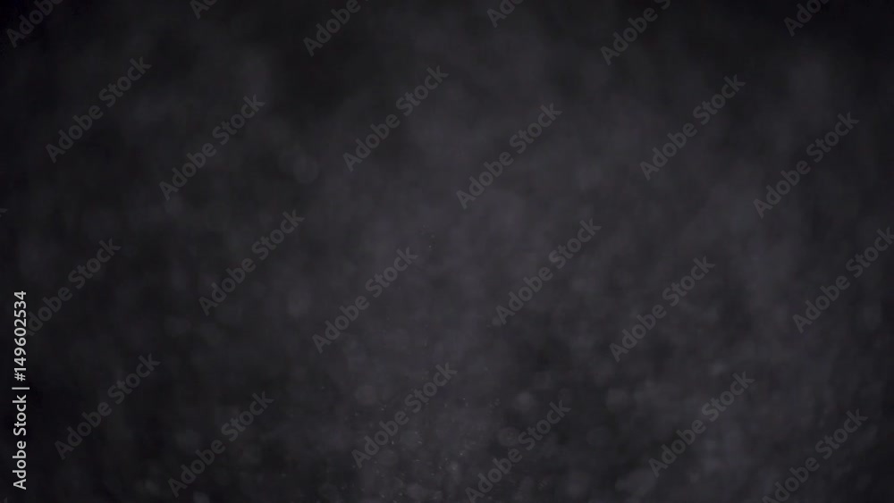 Canvas Prints white powder exploding isolated on black