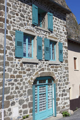 Fototapeta na wymiar Architecture of Le-Puy-en-Velay, Haute Loire, France