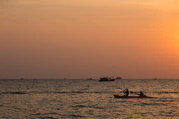 Fototapeta na wymiar Sunset Phu Quoc Beach