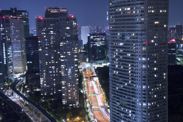 Fototapeta na wymiar 大都市東京