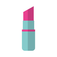 makeup lipstick isolated icon vector illustration design