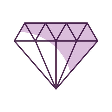 elegant diamond isolated icon vector illustration design