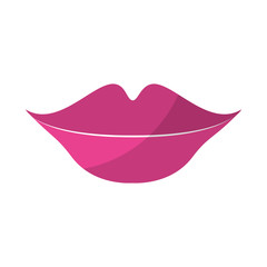 sexy female lips icon vector illustration design