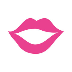 sexy female lips icon vector illustration design