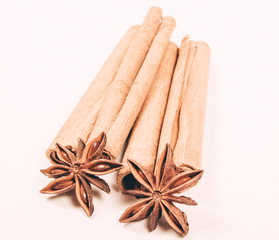 Warming spices - cinnamon, star anise.