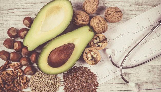 Sources of omega 3 fatty acids contained in the food.