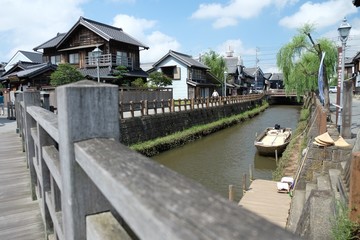 千葉県　佐原　町並み