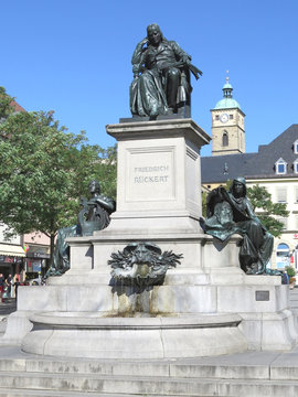 schweinfurt friedrich-r&uuml;ckert-denkmal