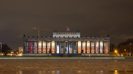 Altes Museum Berlin Nachtaufnahme