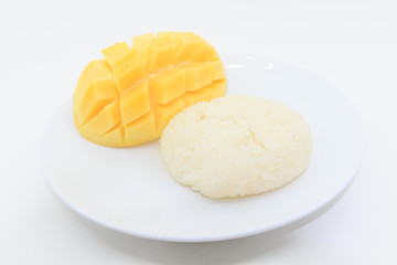 Mango on sticky rice  
