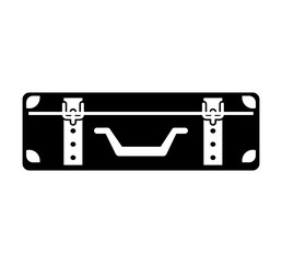 travel suitcase isolated icon vector illustration design