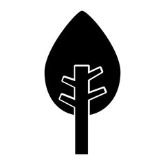 tree plant isolated icon vector illustration design