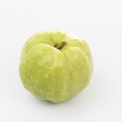 Guava fruit  on white background