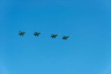Moscow, the parade on May 9, 2017 aircraft
