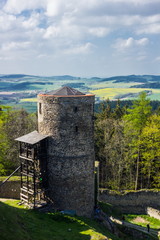 The ruins of the old castle Helfenburk