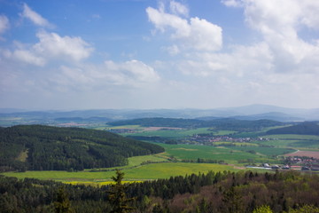 Czech countryside landscape