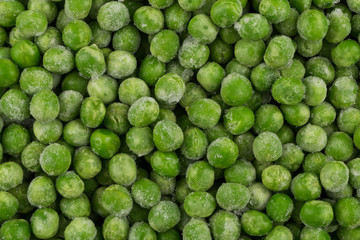 Green frozen peas