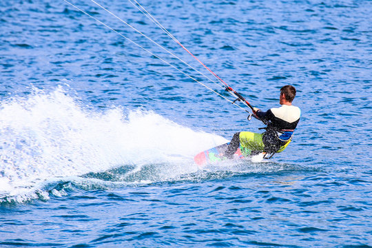 kite surf on garda lake