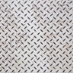 Diamond iron sheet board close up background