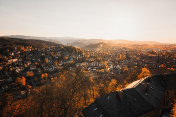 Sonnenschein über Wernigerode, Sachsen-Anhalt
