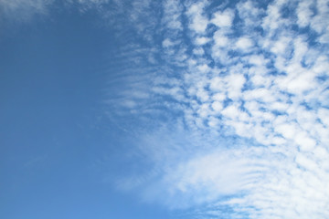 image of blue sky with clouds
