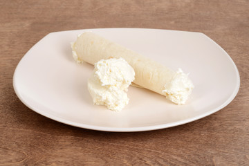 vanilla ice cream crepe