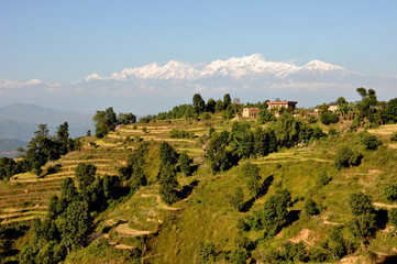 Fototapeta na wymiar Nepal Bandipur