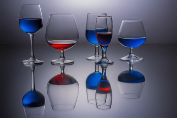 Europe wine glasses
