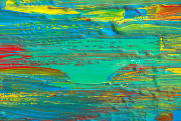 Abstract art background. Hand-painted