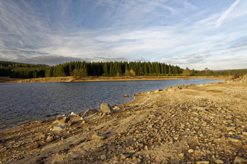 Sunrays in the evening time