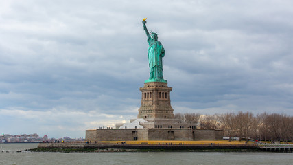 Fototapeta premium Freiheitsstatue - Statue of Liberty - New York (Manhattan)