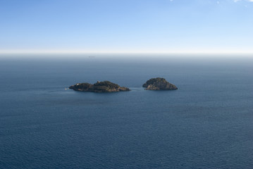 Fototapeta na wymiar Island of Lì Galli