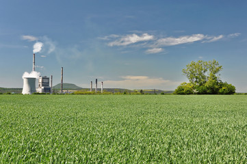 Another shot of industry in farm land