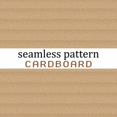 seamless pattern with cardboard texture