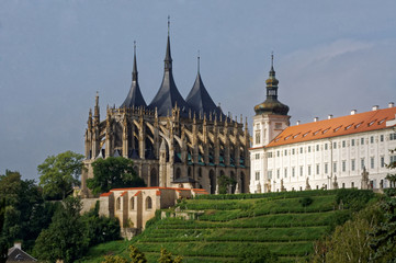 Obraz premium Slope lanscape near the hotel