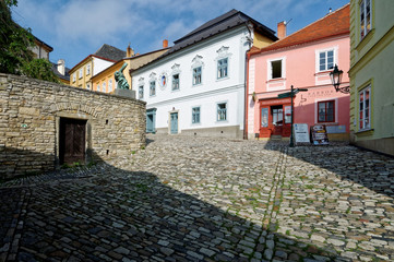 Fototapeta na wymiar Stone pathway for the streets