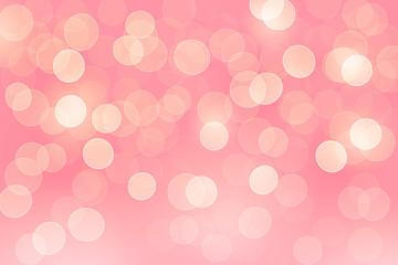 Abstract pink bokeh background