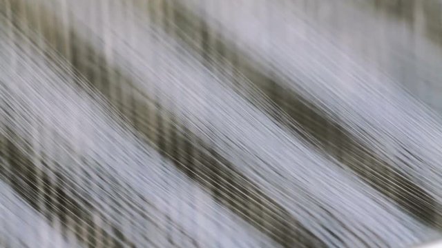 Manufacture Industrial Textiles Production Line with Automatic Weavers in a Factory