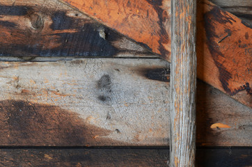 Fototapeta na wymiar Old Wooden Wall Abstract