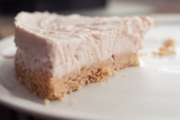 Piece of cheesecake
