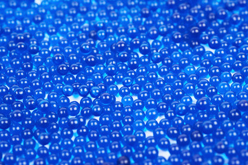 Naklejka na ściany i meble Surface coated with blue beads