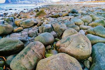 rocky shoreline