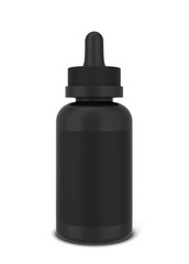 Vaping liquid bottle